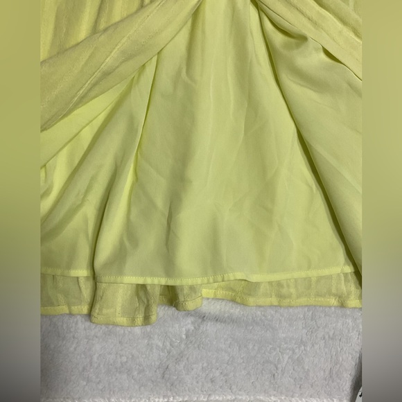 American Eagle Outfitters Yellow Long Sleeve Dress - Picture 8 of 12